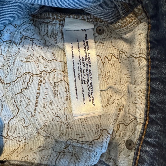 Men’s Ariat Modern Slim Leg M8 Jeans - Picture 5 of 5